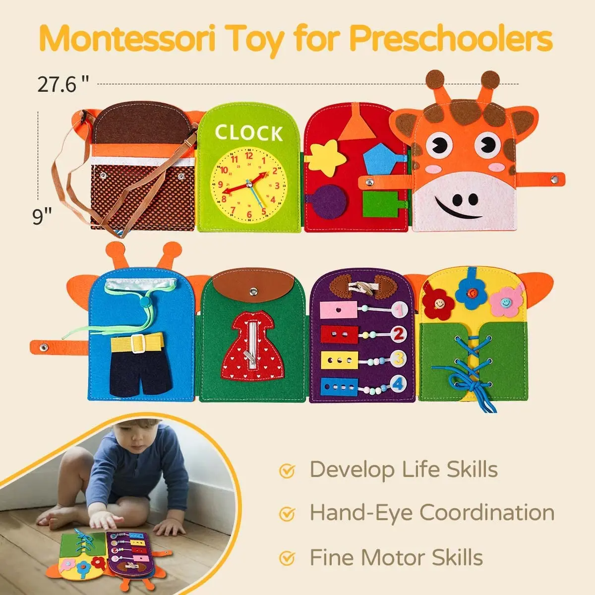 Sensory Safari™ Montessori Shoulder Bag
