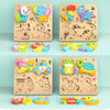 Montessori Wooden Chunky Puzzle