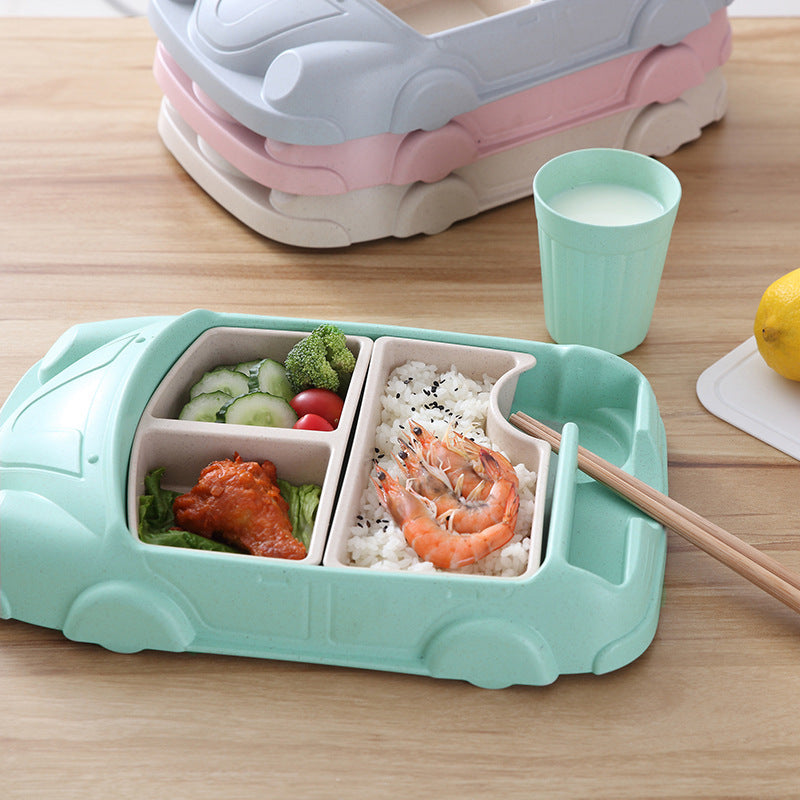 Little Driver Lunch Set (Bamboo Fiber)