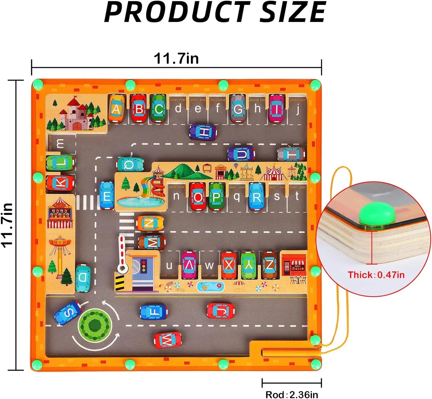 Montessori ABC Learning Maze