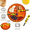 Load image into Gallery viewer, ExcavaBite Kids&#39; Construction Plate and Utensil Set