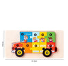 Montessori Puzzles 4 Pack - Eco-Friendly Wooden Puzzles Set#6