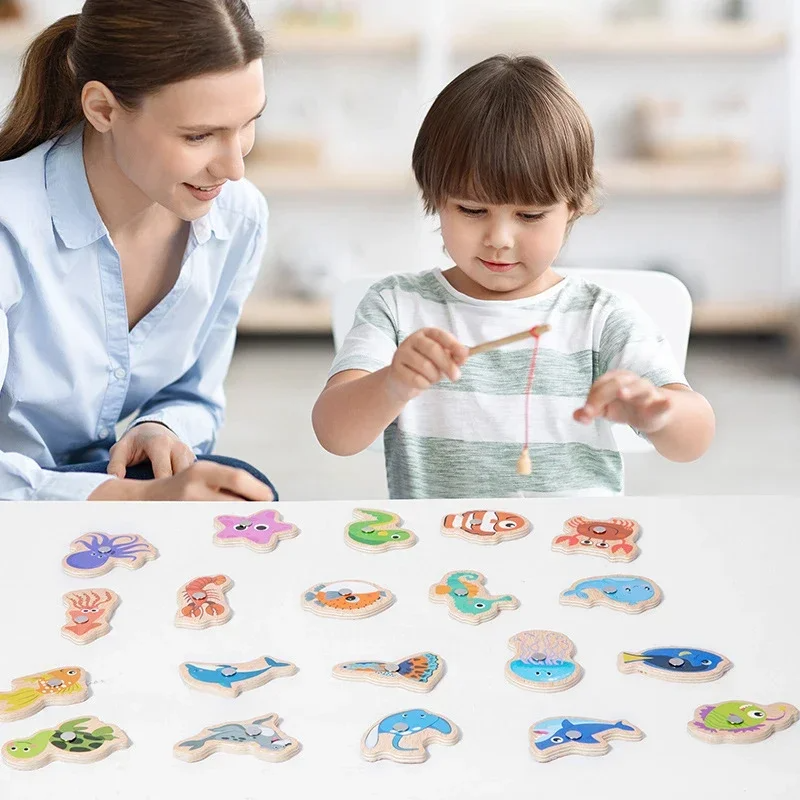 Montessori Magnet Fishing 31 PCS