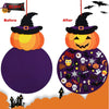 Montessori Felt Pumpkin Halloween Playset
