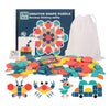 Montessori Shapes Eco-friendly wooden puzzles (180 Pcs!)