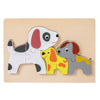 Load image into Gallery viewer, Montessori Animal Family Puzzle