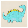 Load image into Gallery viewer, Dino Montessori Puzzles 6 Pack - Eco-Friendly Wooden Puzzles
