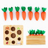 Carrots Harvest Box Eco-Friendly Wooden Montessori Toy