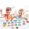 Load image into Gallery viewer, Montessori Fishing Magnetic Game Bundle- Eco-Friendly Wooden Toy