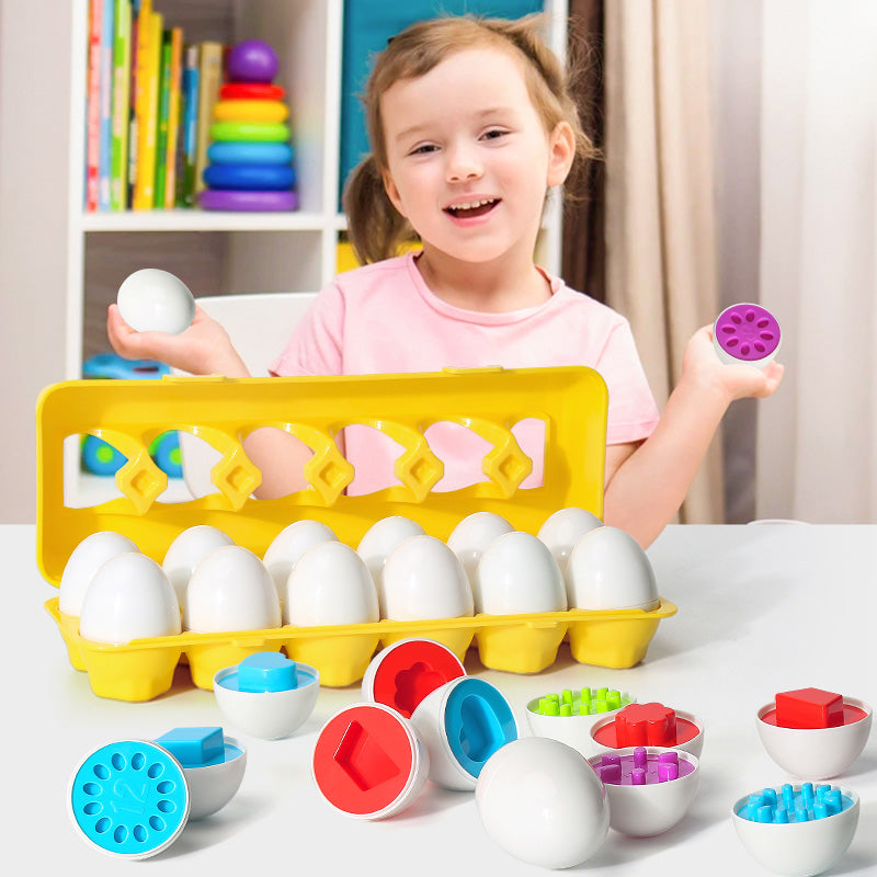 Montessori Matching Eggs