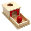 Load image into Gallery viewer, Montessori Object Permanence Box - Eco-Friendly Wood